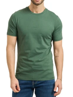 AIDY T-shirt scritta in tinta