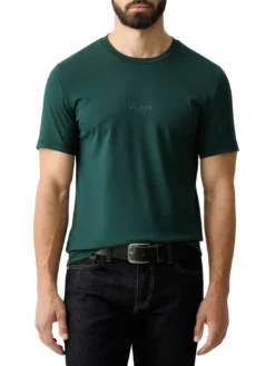 AIDY T-shirt scritta in tinta