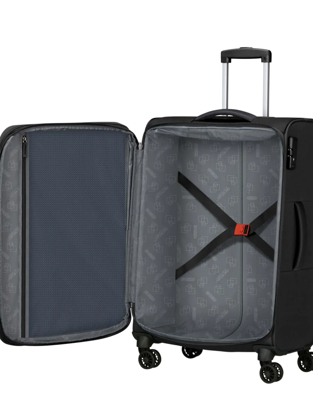 AIR WAVE Trolley Medio, espandibile