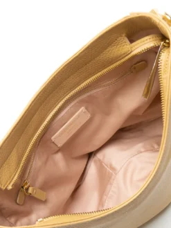 ALPHA Borsa sottospalla in pelle martellata