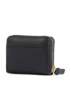 AMELIA Portafoglio mini zip around in pelle