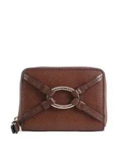 AMELIA Portafoglio mini zip around in pelle