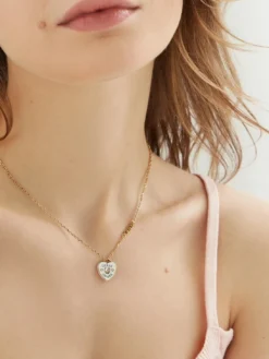 AMORE Collana con ciondolo cuore