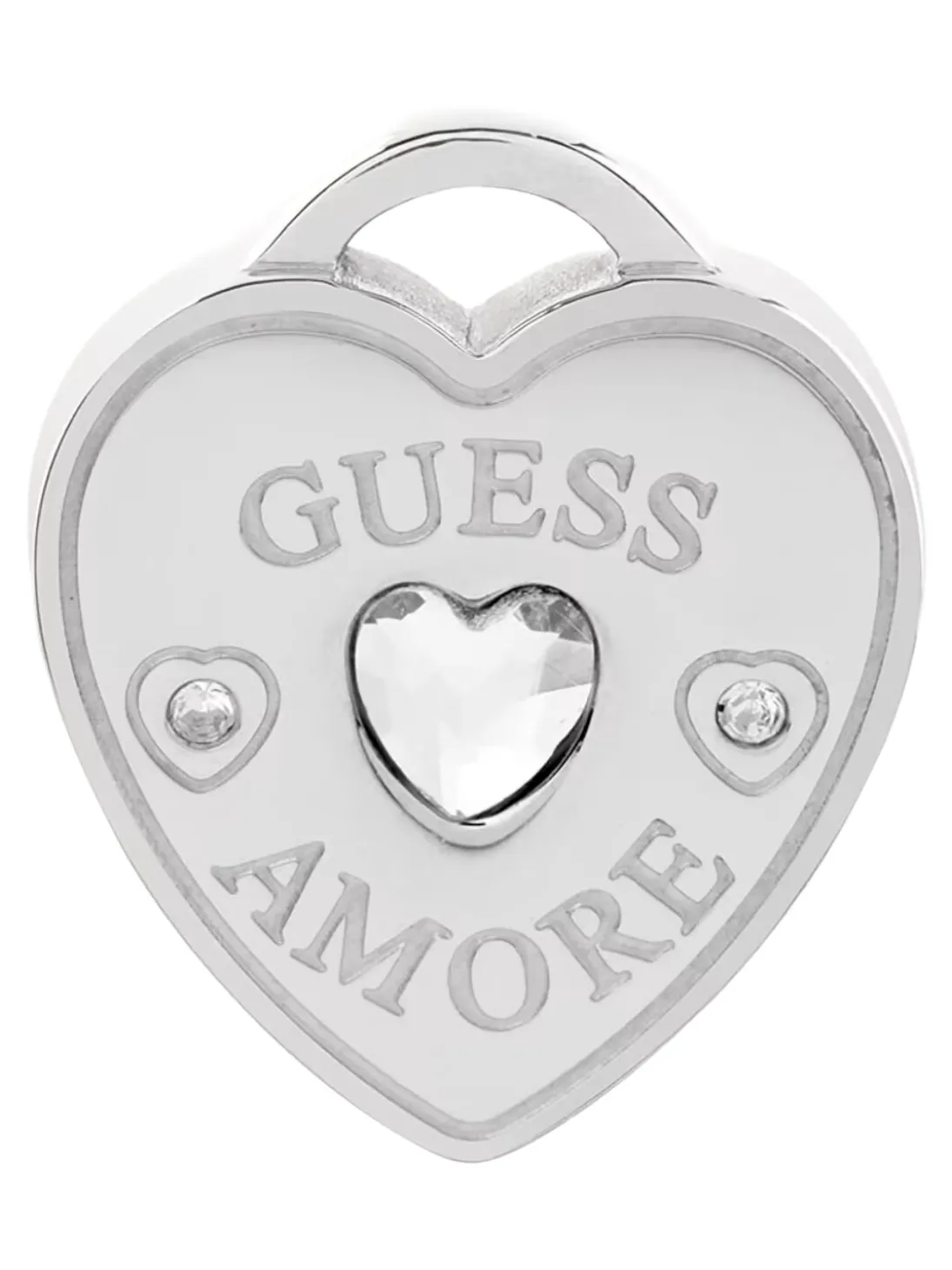 AMORE Orecchini, charm a cuore