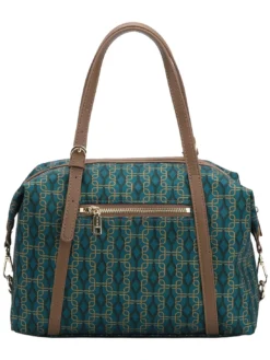 AUDREY Borsa a spalla logo all over