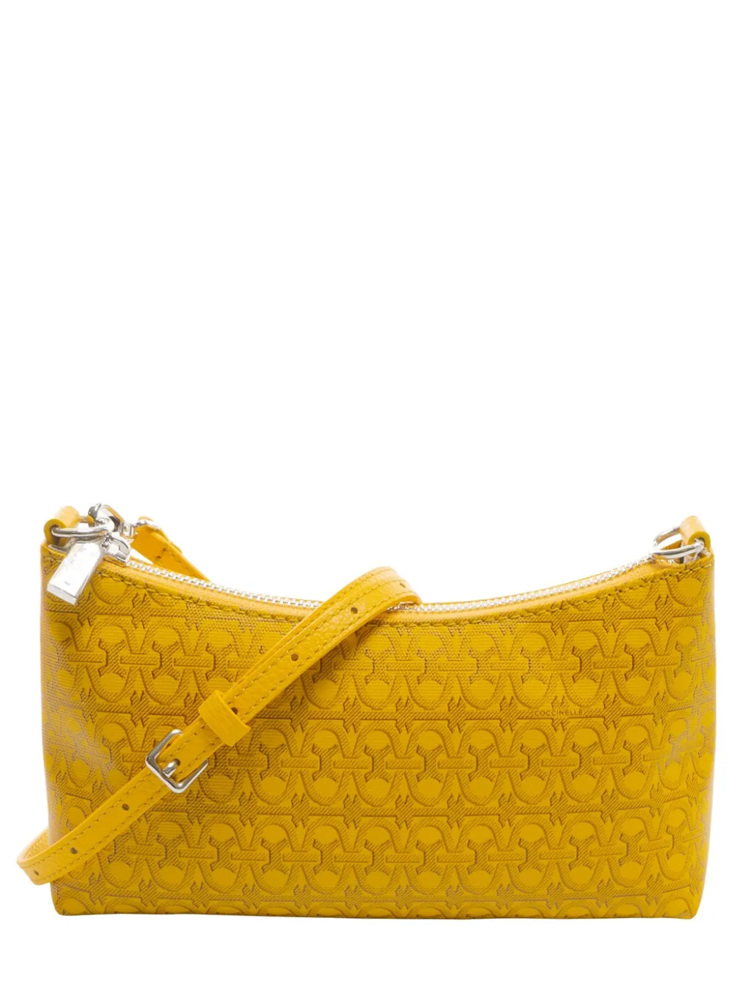 AURA COATED MONOGRAM Mini Bag a tracolla