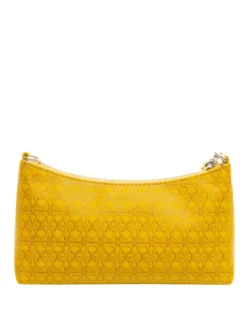 AURA COATED MONOGRAM Mini Bag a tracolla