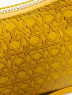 AURA COATED MONOGRAM Mini Bag a tracolla