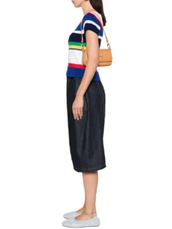 BAMBOO BAG Borsa con pattina doppia funzione