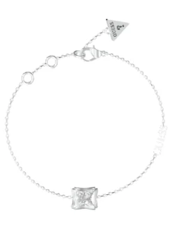 BAMBOO Bracciale, charm singolo centrale e logo