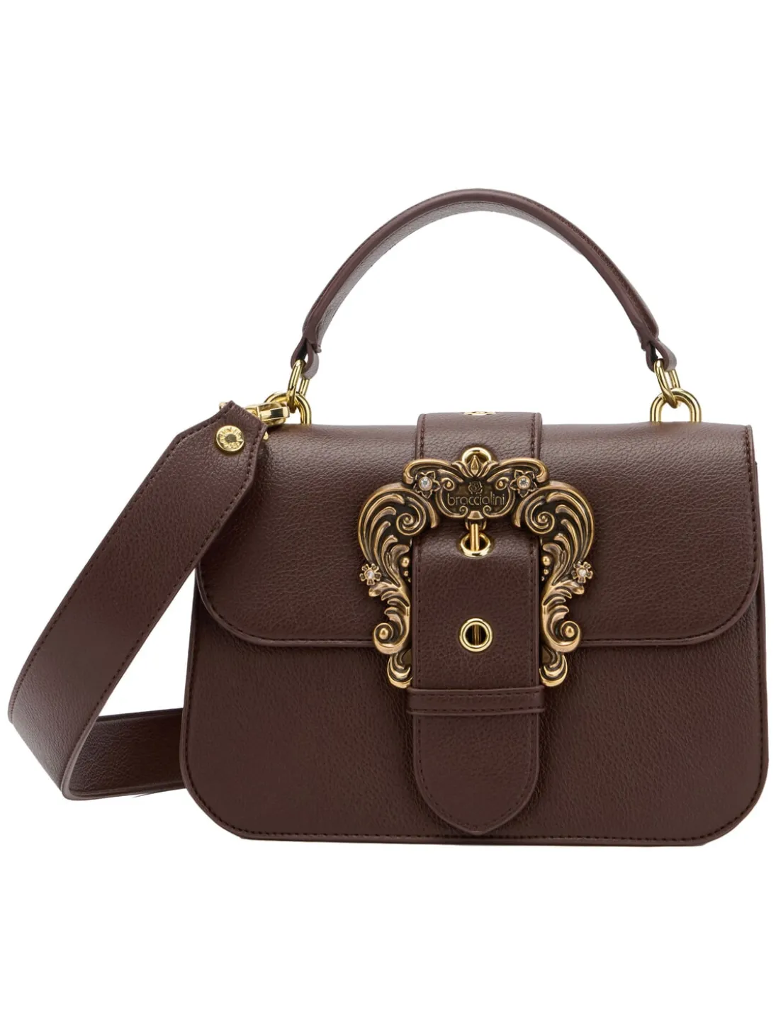 BAROQUE S Borsa bauletto a mano, con tracolla