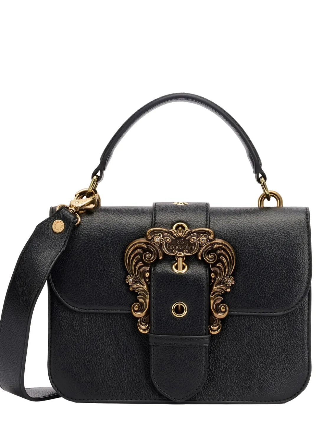 BAROQUE S Borsa bauletto a mano, con tracolla