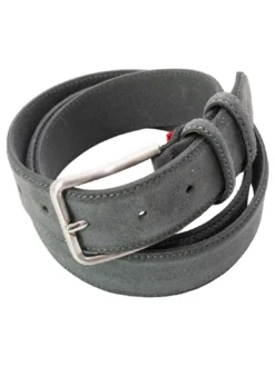 BASIC Cintura in pelle, con logo impresso