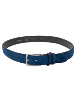 BASIC Cintura in pelle, con logo impresso