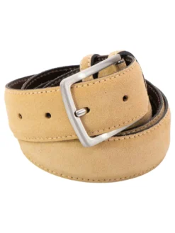 BASIC Cintura in pelle, Made in Italy