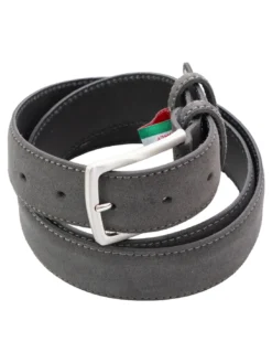 BASIC Cintura in pelle, Made in Italy