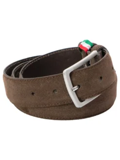 BASIC Cintura in pelle, Made in Italy