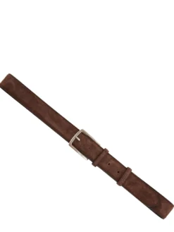 BASIC Cintura in pelle, Made in Italy