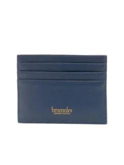 BASIC Portacarte piatto in pelle