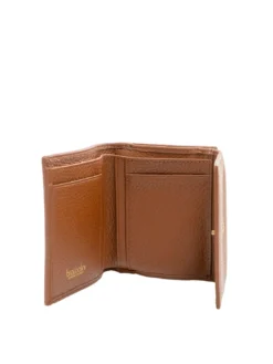BASIC Portafogio compatto in pelle