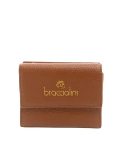 BASIC Portafogio compatto in pelle