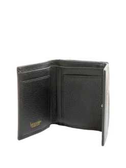 BASIC Portafogio compatto in pelle