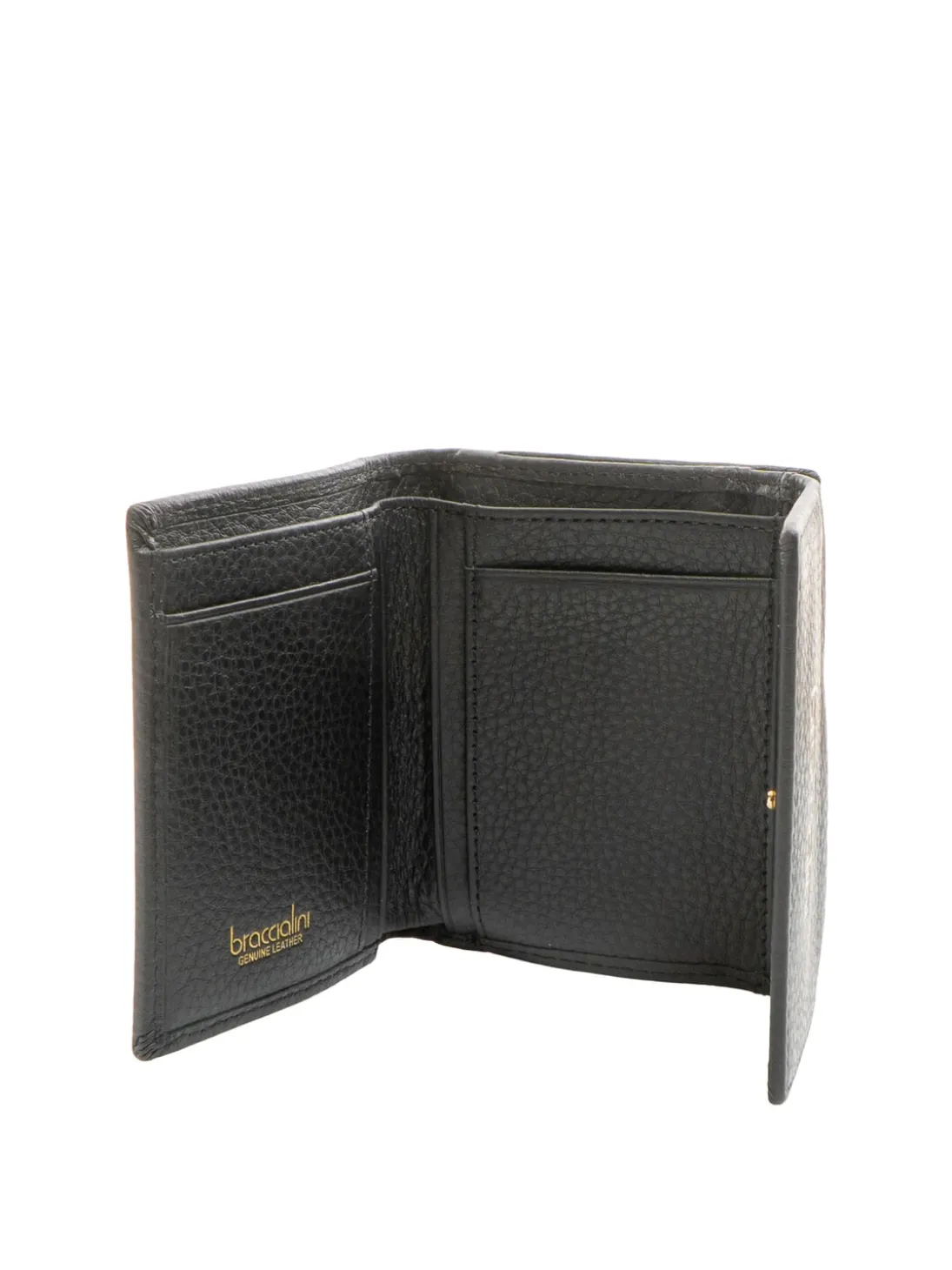 BASIC Portafogio compatto in pelle