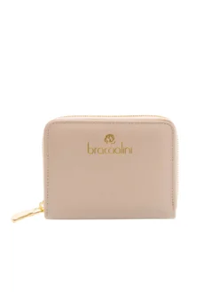 BASIC Portafoglio in pelle piccolo zip around