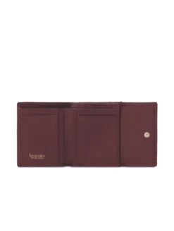 BASIC Portafoglio piccolo in pelle con patta