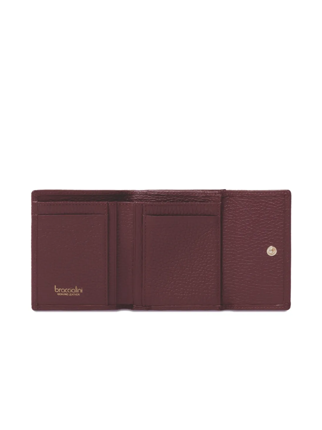BASIC Portafoglio piccolo in pelle con patta