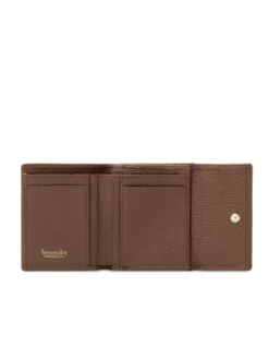 BASIC Portafoglio piccolo in pelle con patta