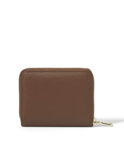 BASIC Portafoglio piccolo in pelle zip around