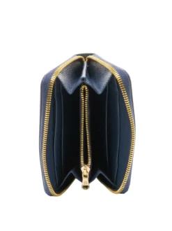 BASIC Portafoglio piccolo in pelle zip around
