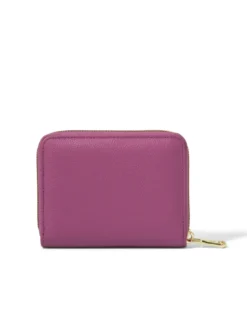 BASIC Portafoglio piccolo in pelle zip around