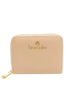 BASIC Portafoglio piccolo zip around pelle