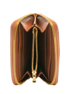 BASIC Portafoglio piccolo zip around pelle