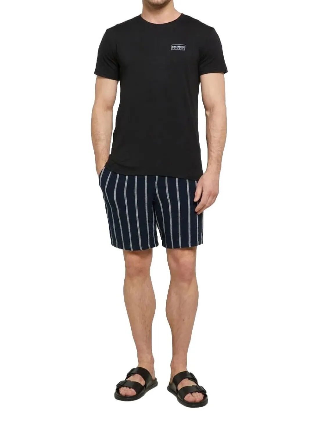 BASIC T-shirt a manica corta, a girocollo