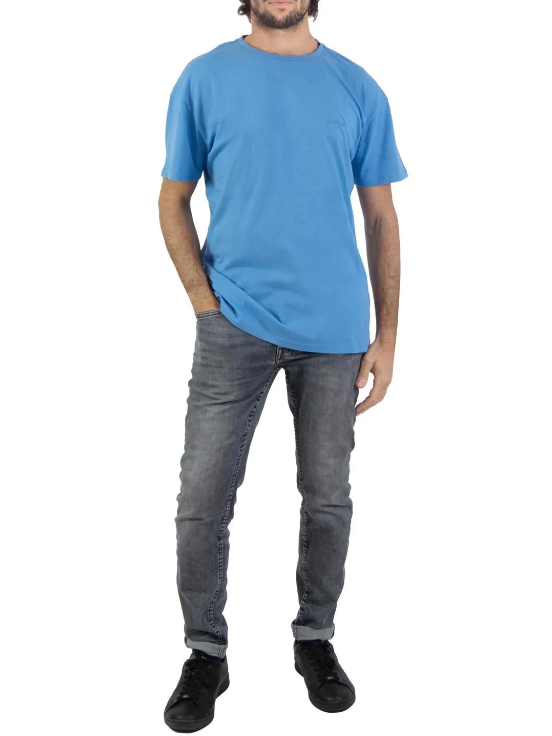 BASIC T-shirt in cotone con logo