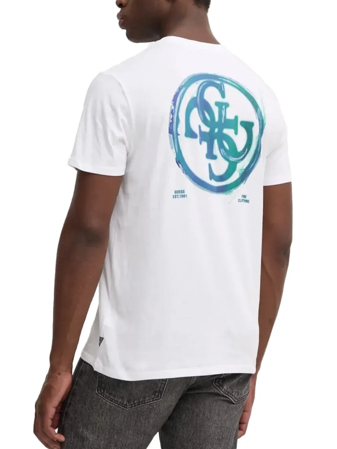 BASIC T-shirt stampa logo 4G