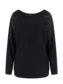BAT SLEEVE LORETTA Maglione scollo a barca relaxed fit
