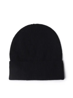 BEANIE Berretto a coste in misto lana