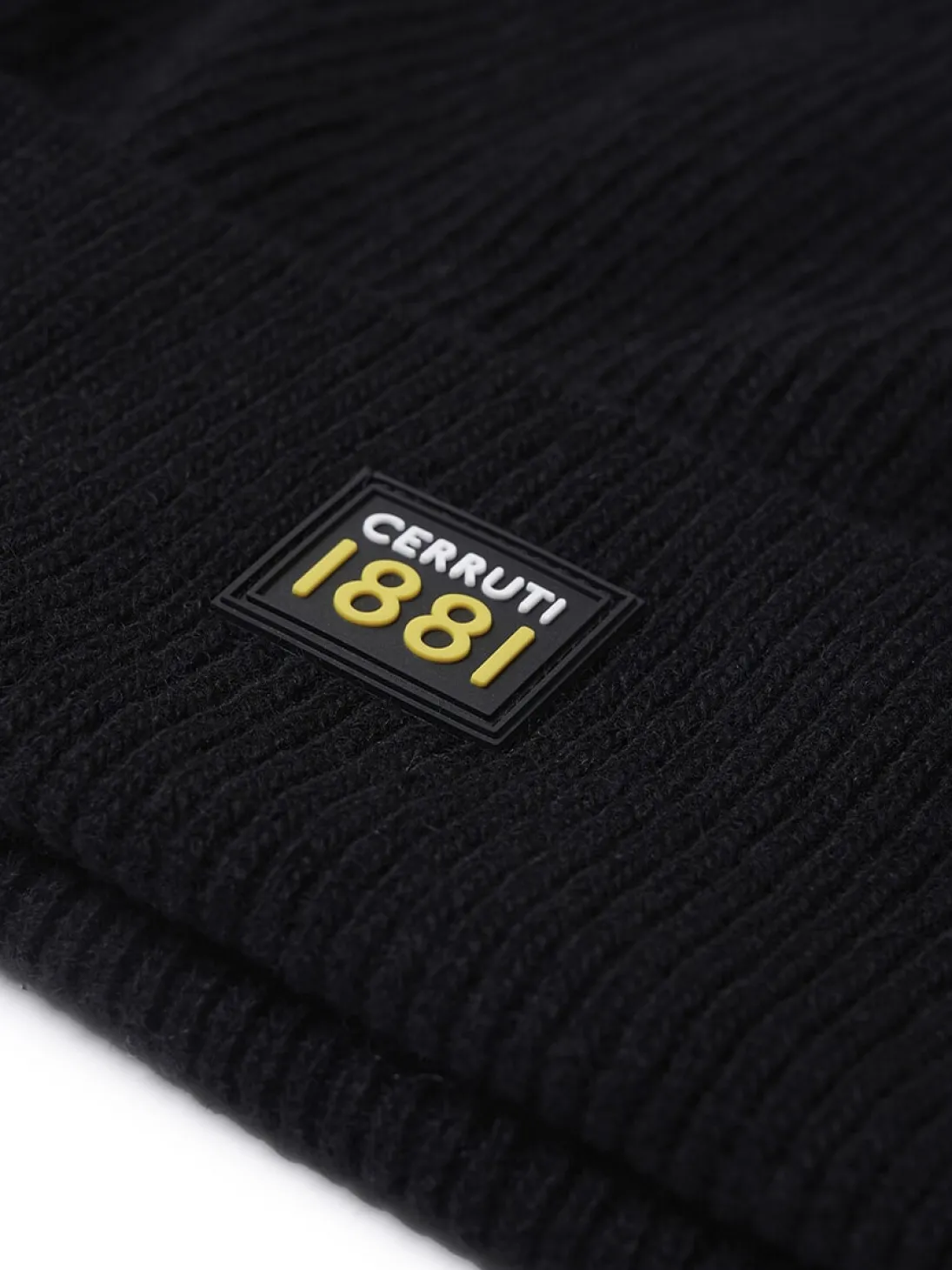 BEANIE Berretto a coste in misto lana