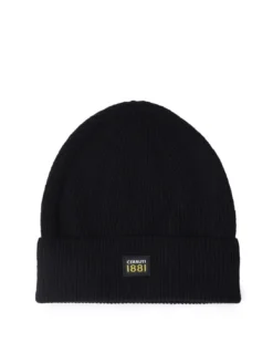 BEANIE Berretto a coste in misto lana
