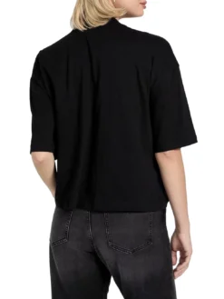 BELT WRAPPED T-shirt a maniche corte vestibilità oversize