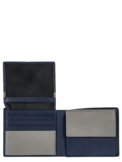 BERNINA Portafoglio pelle flap portamonete