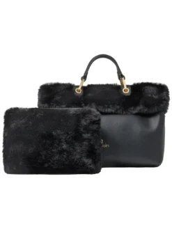 BETH FUR Borsa a mano con pochette