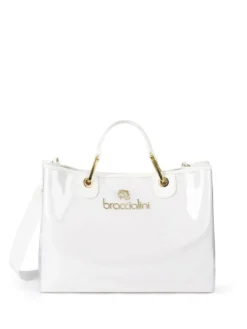 BETH JELLY Borsa a mano lucida con bustina