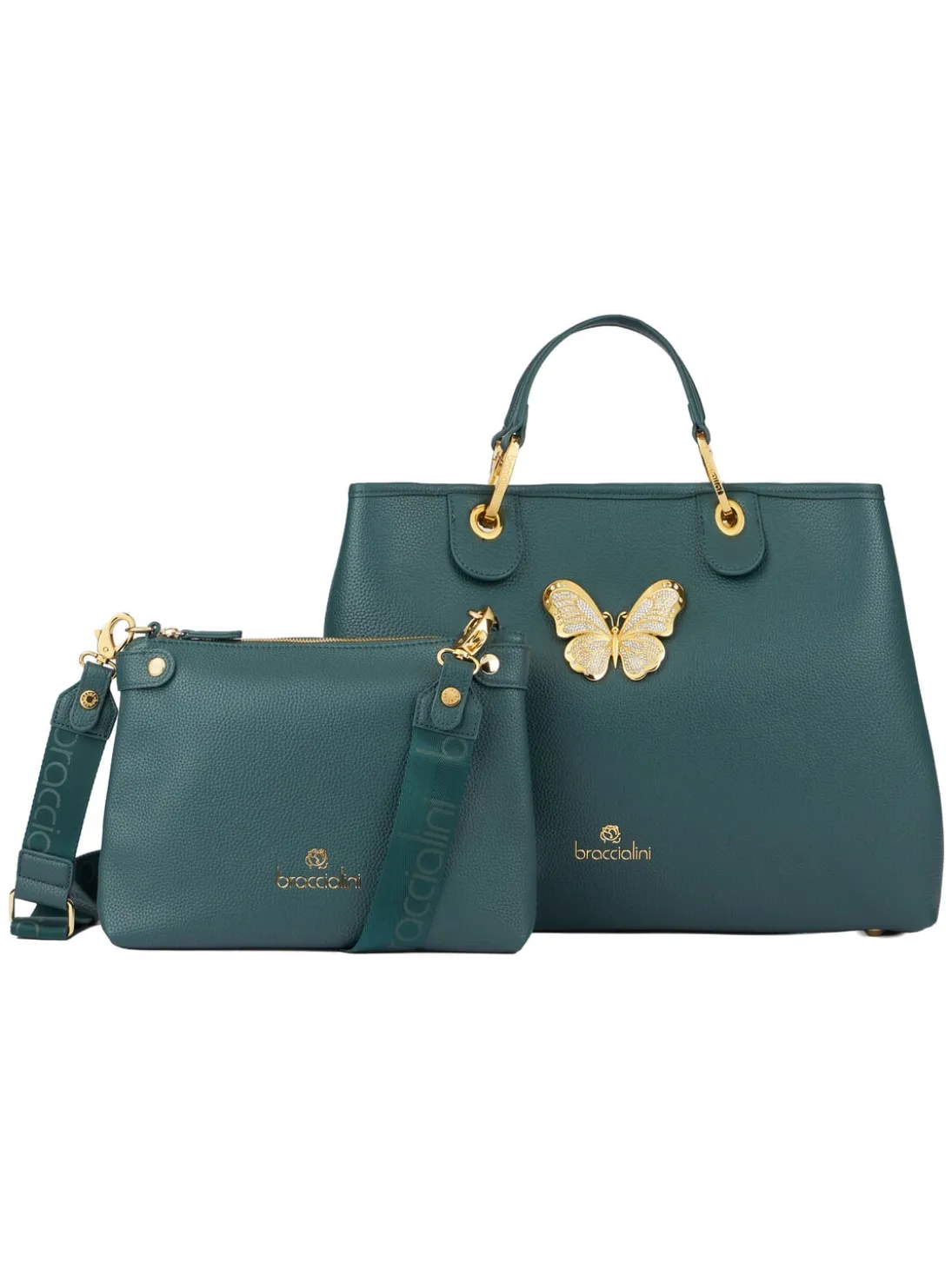 BETH JEWELS L Borsa a mano doppio manico, con tracolla