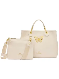 BETH JEWELS L Borsa a mano doppio manico, con tracolla