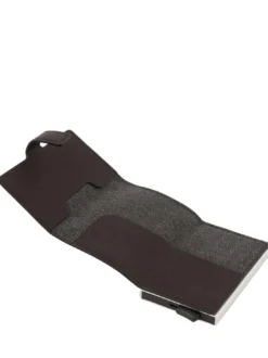 BLACK SQUARE Astuccio portacard in pelle